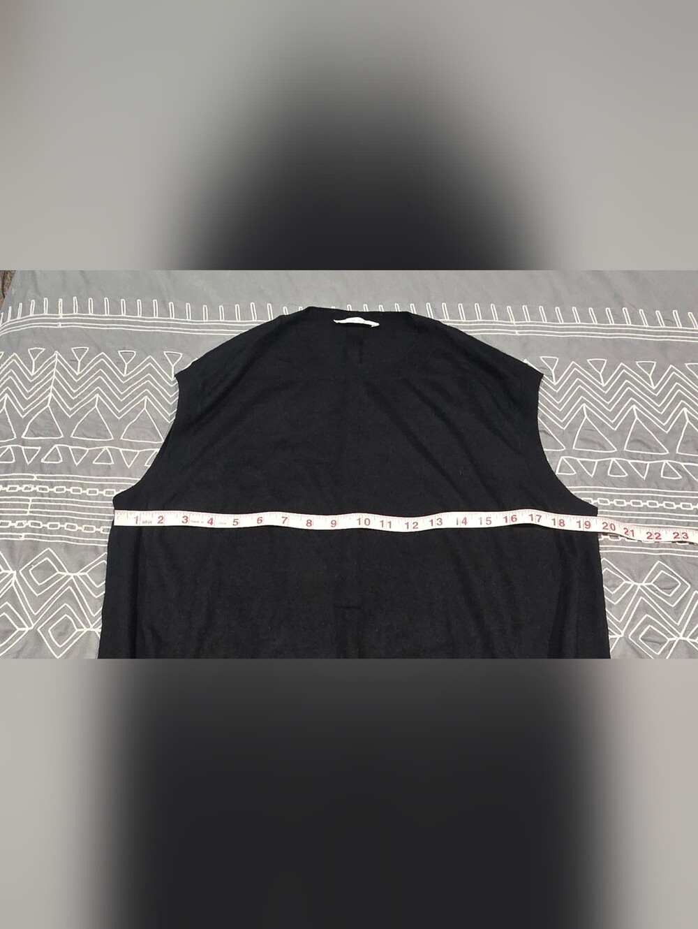 The Row Balham Cashmere Sweater Vest In Black Size Medium - Picture 4 of 7